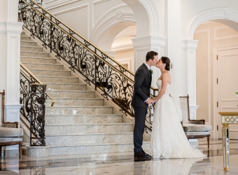 Bride and Groom at The Rockleigh